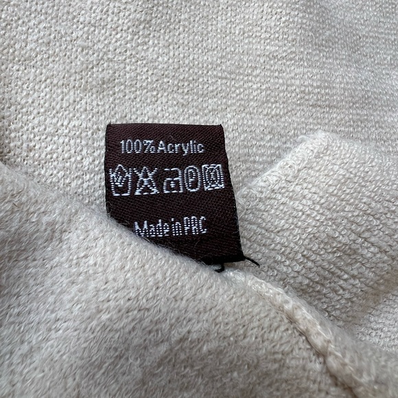 Duster Vest Cream Size Small/Medium - Picture 3 of 4